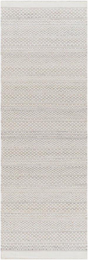 Surya Azalea 2' X 3' Eco-friendly Handmade Rug - Global Style, Unique Texture, And Cozy Home Accent Charcoal Recycled Pet Yarn Aza2327-268