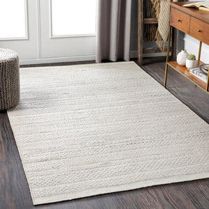 Surya Azalea 2' X 3' Eco-friendly Handmade Rug - Global Style, Unique Texture, And Cozy Home Accent Charcoal Recycled Pet Yarn Aza2327-23