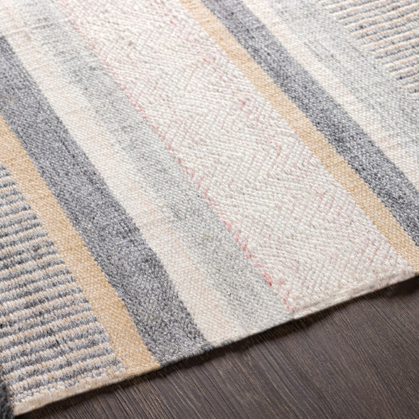 Surya Azalea 2' X 3' Eco-friendly Handmade Rug - Global Style, Unique Texture, And Cozy Home Accent Charcoal Recycled Pet Yarn Aza2329-268