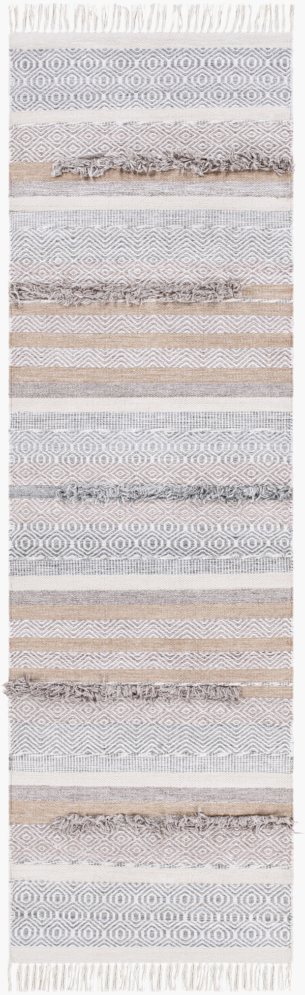 Surya Azalea 2' X 3' Eco-friendly Handmade Rug - Global Style, Unique Texture, And Cozy Home Accent Charcoal Recycled Pet Yarn Aza2330-268
