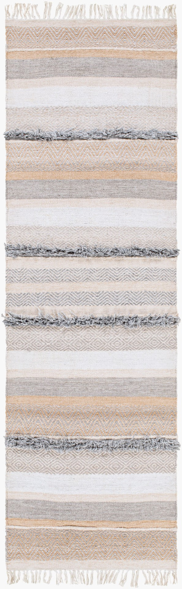 Surya Azalea 2' X 3' Eco-friendly Handmade Rug - Global Style, Unique Texture, And Cozy Home Accent Brown Recycled Pet Yarn Aza2331-268