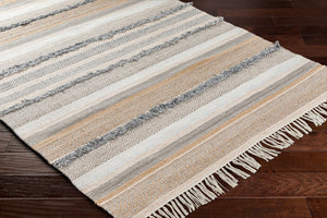 Surya Azalea 2' X 3' Eco-friendly Handmade Rug - Global Style, Unique Texture, And Cozy Home Accent Brown Recycled Pet Yarn Aza2331-268
