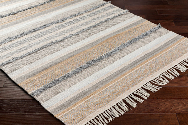 Surya Azalea 2' X 3' Eco-friendly Handmade Rug - Global Style, Unique Texture, And Cozy Home Accent Brown Recycled Pet Yarn Aza2331-268