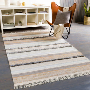 Surya Azalea 2' X 3' Eco-friendly Handmade Rug - Global Style, Unique Texture, And Cozy Home Accent Brown Recycled Pet Yarn Aza2331-576
