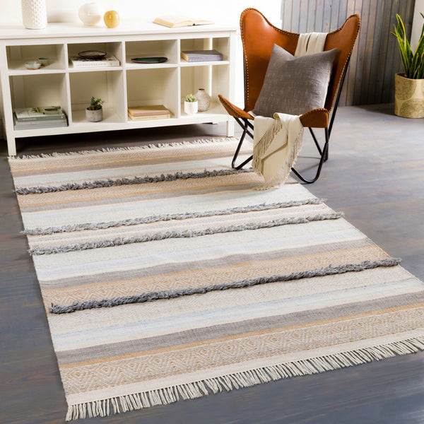 Surya Azalea 2' X 3' Eco-friendly Handmade Rug - Global Style, Unique Texture, And Cozy Home Accent Brown Recycled Pet Yarn Aza2331-576