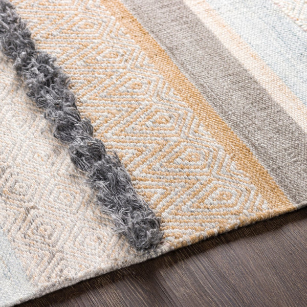 Surya Azalea 2' X 3' Eco-friendly Handmade Rug - Global Style, Unique Texture, And Cozy Home Accent Brown Recycled Pet Yarn Aza2331-268