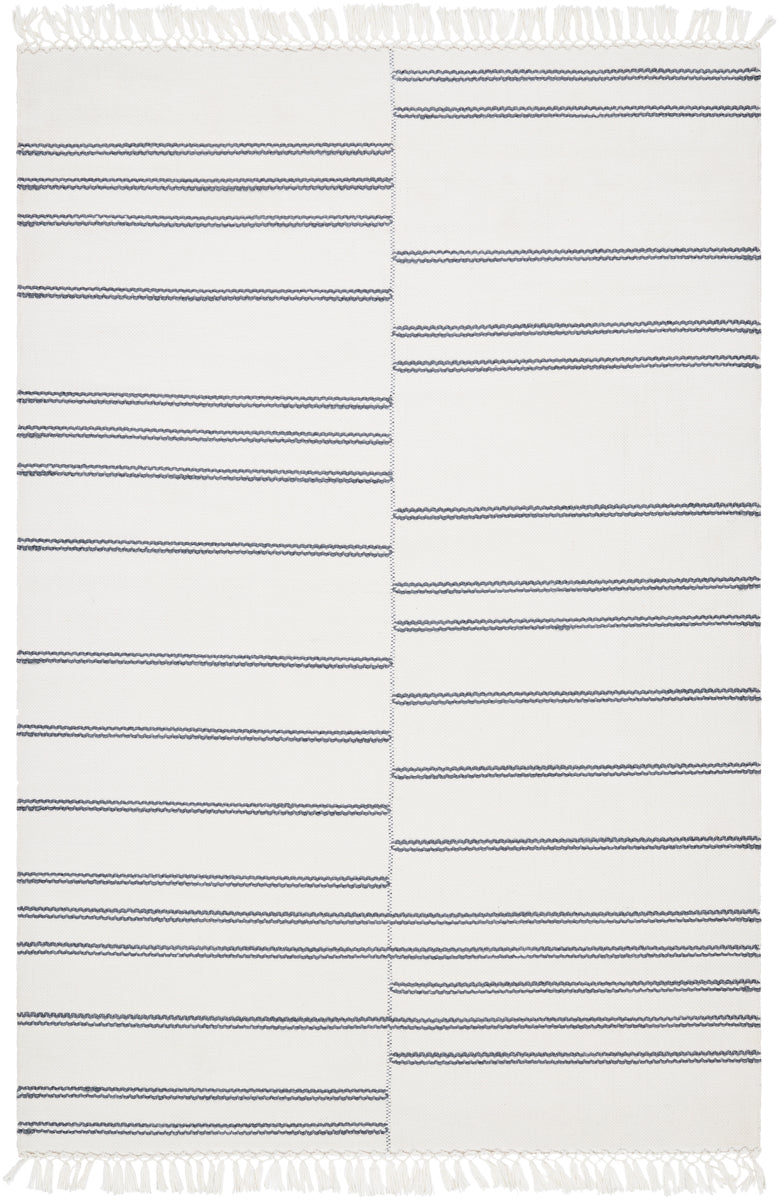 Azalea AZA-2332 8'10" x 12' Handmade Rug AZA2332-81012  Charcoal, Cream Surya