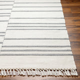 Azalea AZA-2332 8'10" x 12' Handmade Rug AZA2332-81012  Charcoal, Cream Surya