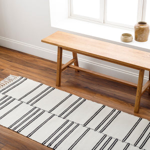 Surya Azalea 2' X 3' Eco-friendly Handmade Rug - Global Style, Unique Texture, And Cozy Home Accent Ivory Recycled Pet Yarn Aza2333-268