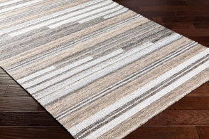 Surya Azalea 2' X 3' Eco-friendly Handmade Rug - Global Style, Unique Texture, And Cozy Home Accent Black Recycled Pet Yarn Aza2334-23