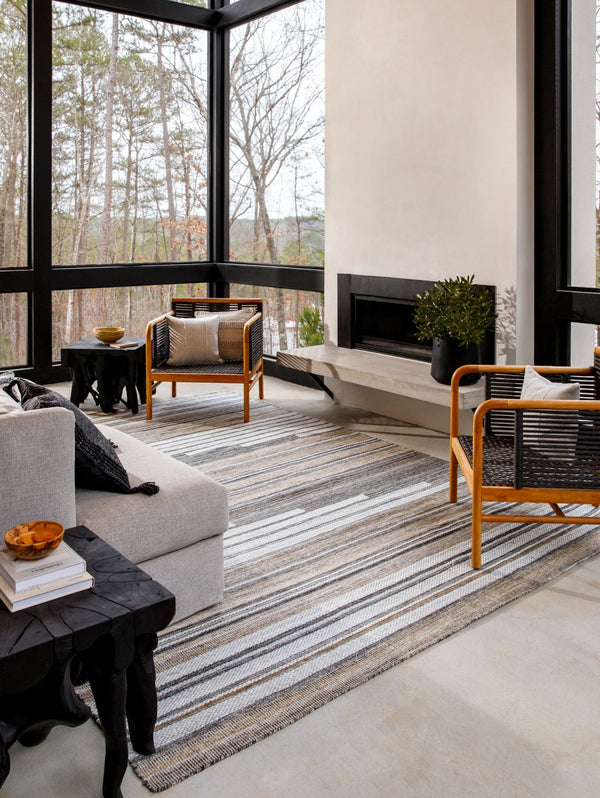 Surya Azalea 2' X 3' Eco-friendly Handmade Rug - Global Style, Unique Texture, And Cozy Home Accent Black Recycled Pet Yarn Aza2334-23