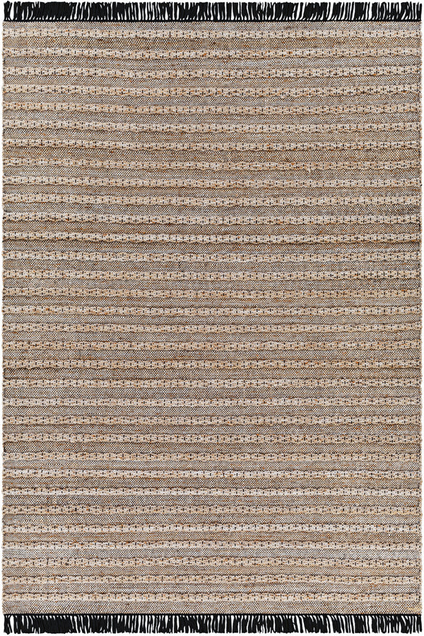 Azalea AZA-2335 8'10" x 12' Handmade Rug AZA2335-81012  Taupe, Brown, Black, Charcoal, Cream Surya
