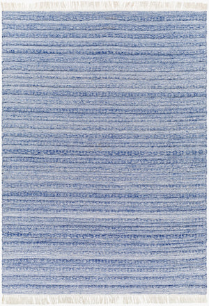 Surya Azalea 2' X 3' Eco-friendly Handmade Rug - Global Style, Unique Texture, And Cozy Home Accent Blue Recycled Pet Yarn Aza2337-23