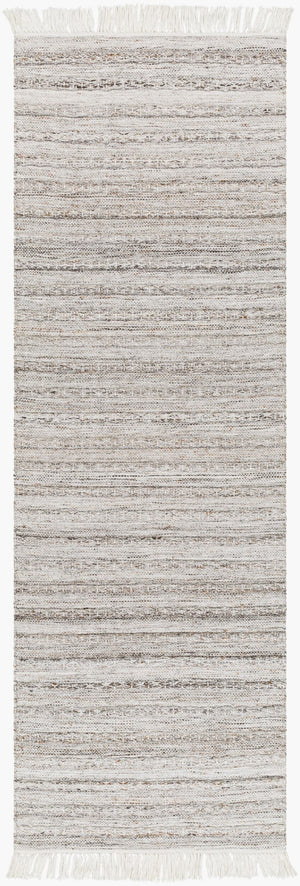 Surya Azalea 2' X 3' Eco-friendly Handmade Rug - Global Style, Unique Texture, And Cozy Home Accent Taupe Recycled Pet Yarn Aza2338-268