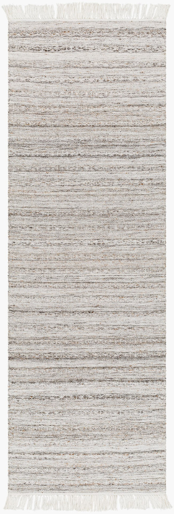 Surya Azalea 2' X 3' Eco-friendly Handmade Rug - Global Style, Unique Texture, And Cozy Home Accent Taupe Recycled Pet Yarn Aza2338-268