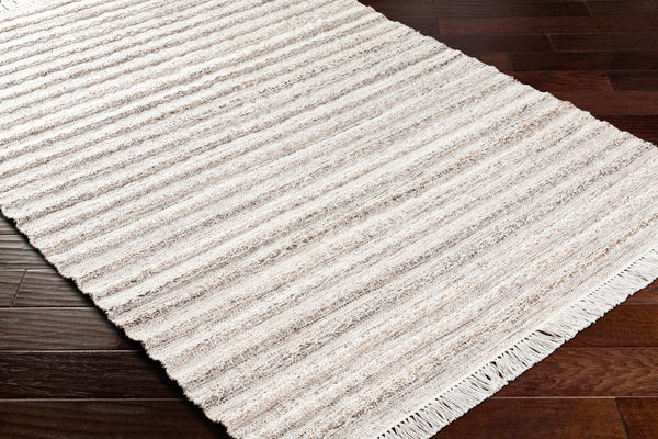 Azalea AZA-2338 8'10" x 12' Handmade Rug AZA2338-81012  Taupe, Ivory, Camel, Dark Brown Surya