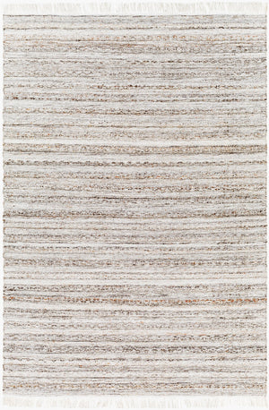 Surya Azalea 2' X 3' Eco-friendly Handmade Rug - Global Style, Unique Texture, And Cozy Home Accent Taupe Recycled Pet Yarn Aza2338-23