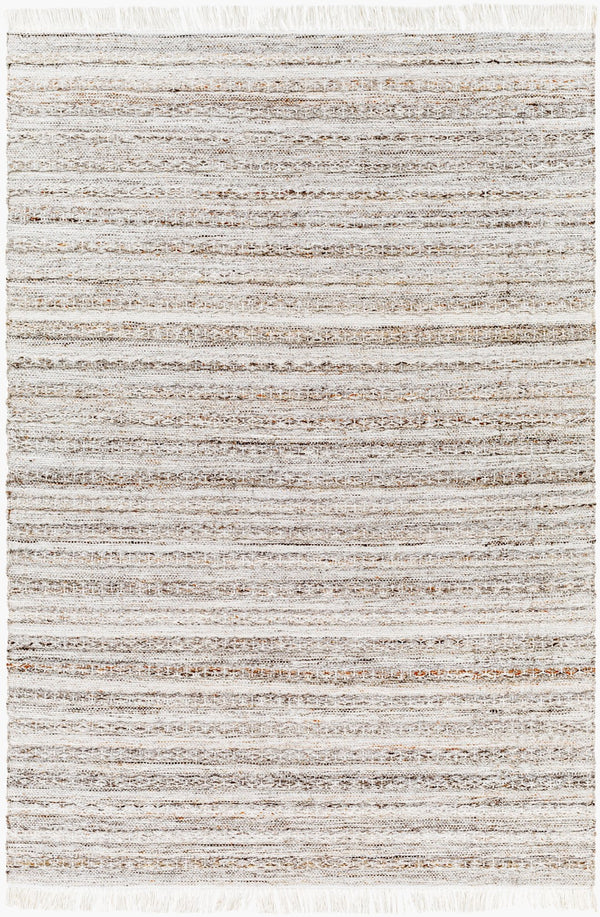 Surya Azalea 2' X 3' Eco-friendly Handmade Rug - Global Style, Unique Texture, And Cozy Home Accent Taupe Recycled Pet Yarn Aza2338-23