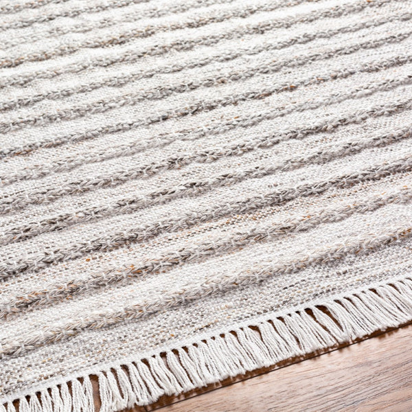 Surya Azalea 2' X 3' Eco-friendly Handmade Rug - Global Style, Unique Texture, And Cozy Home Accent Taupe Recycled Pet Yarn Aza2338-268