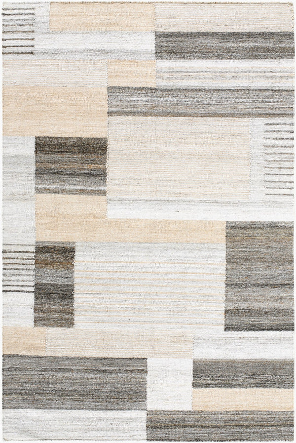 Surya Azalea 2' X 3' Eco-friendly Handmade Rug - Global Style, Unique Texture, And Cozy Home Accent Ivory Recycled Pet Yarn Aza2340-81012