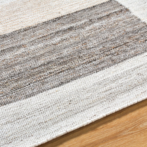 Surya Azalea 2' X 3' Eco-friendly Handmade Rug - Global Style, Unique Texture, And Cozy Home Accent Ivory Recycled Pet Yarn Aza2340-268