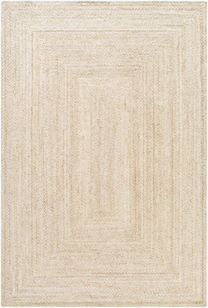 Surya Azalea 2' X 3' Eco-friendly Handmade Rug - Global Style, Unique Texture, And Cozy Home Accent Ivory Recycled Pet Yarn Aza2342-264