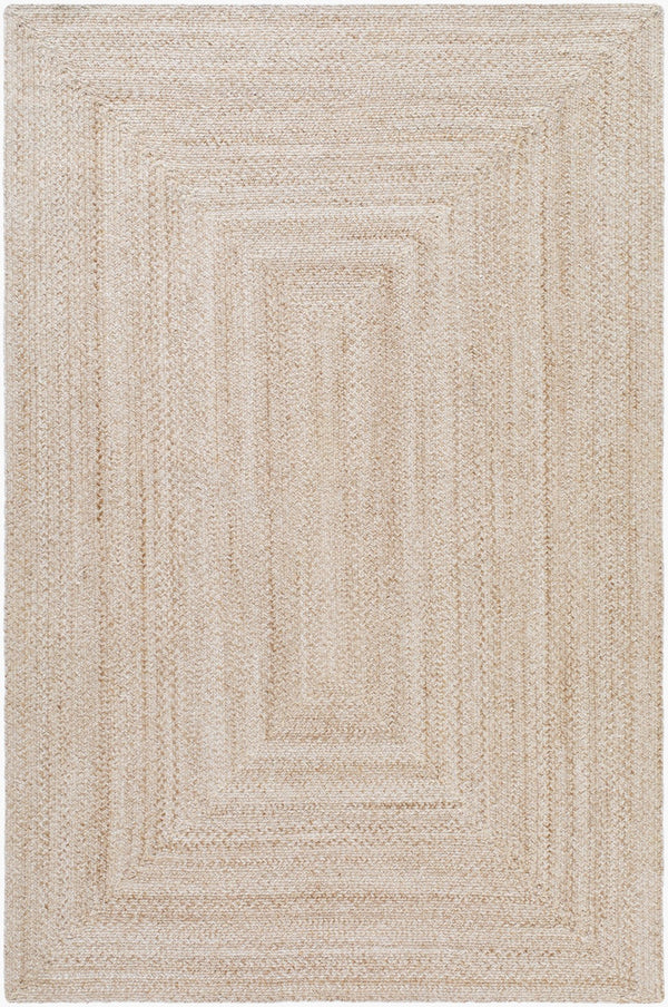 Surya Azalea 2' X 3' Eco-friendly Handmade Rug - Global Style, Unique Texture, And Cozy Home Accent Beige Recycled Pet Yarn Aza2343-264