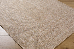 Surya Azalea 2' X 3' Eco-friendly Handmade Rug - Global Style, Unique Texture, And Cozy Home Accent Beige Recycled Pet Yarn Aza2344-810