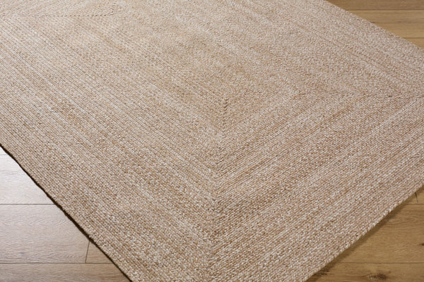 Surya Azalea 2' X 3' Eco-friendly Handmade Rug - Global Style, Unique Texture, And Cozy Home Accent Beige Recycled Pet Yarn Aza2344-810