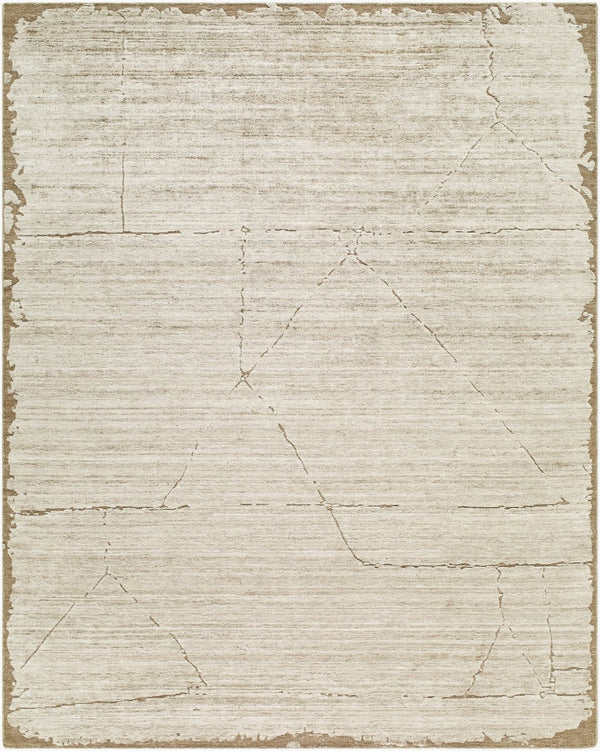 Surya Azad Bohemian Global Hand Loomed Rayon Indoor Rug with Lustrous Low Pile Sheen 12' x 15' Rectangle AZD2302-1215