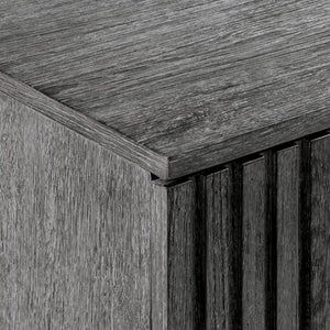 Bernhardt Bernhardt Sutton Rustic-Modern Entertainment Credenza With Reeded Doors, Adjustable Shelves & Vents 352880