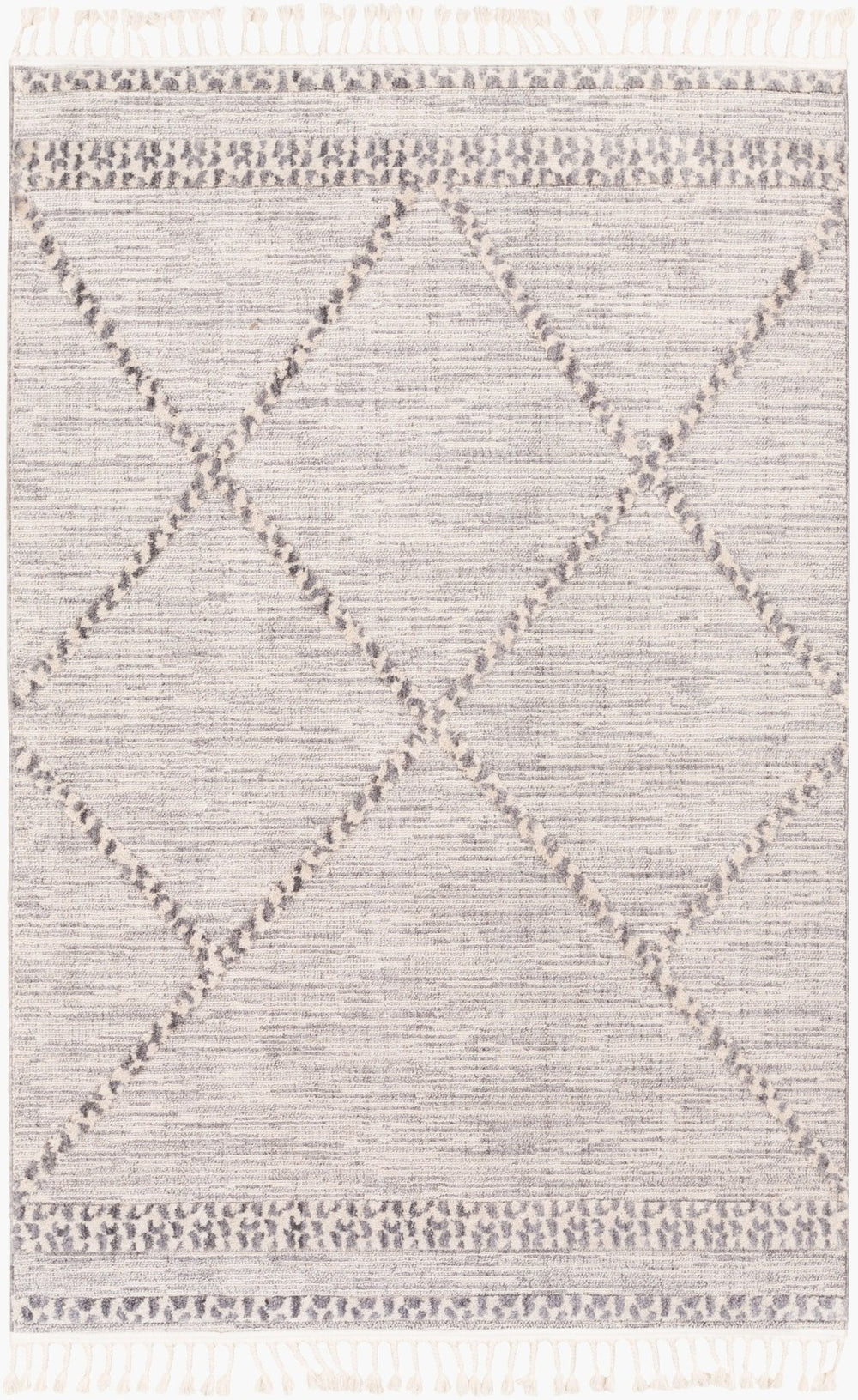 Livabliss Azilal Tribal Geometric High Pile Polyester Rug for Bohemian Eclectic Interiors AZI2308-2211