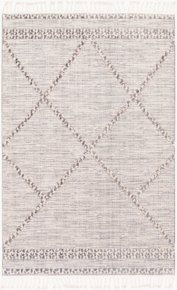 Livabliss Azilal Tribal Geometric High Pile Polyester Rug for Bohemian Eclectic Interiors AZI2308-2211