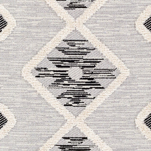 Livabliss Azilal Tribal Runner Rug with High Low Pile Fringe Ends for Hallways and Entryways AZI2313-2773