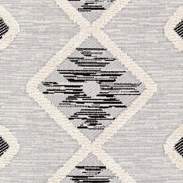 Livabliss Azilal Tribal Runner Rug with High Low Pile Fringe Ends for Hallways and Entryways AZI2313-2773
