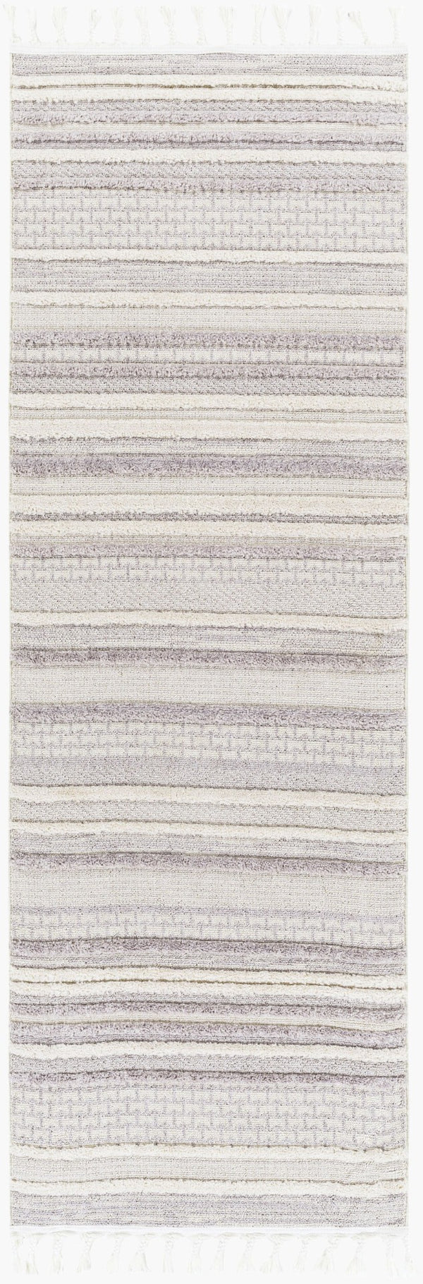 Livabliss Azilal High Pile Polyester Runner Rug with Fringe for Hallways and Entryways AZI2316-2773