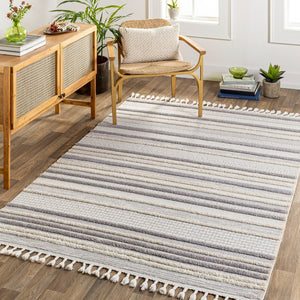 Livabliss Azilal High Pile Polyester Runner Rug with Fringe for Hallways and Entryways AZI2316-2773