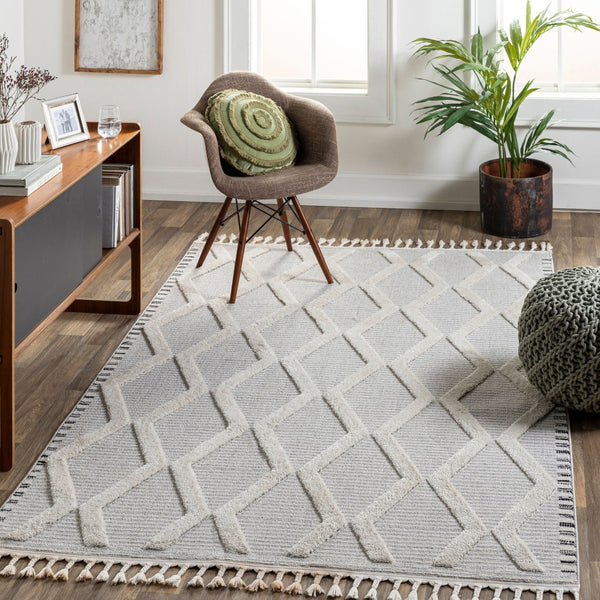 Livabliss Azilal Bohemian Global Runner Rug Plush High Pile Polyester Fringe Hallway Accent AZI2317-2773