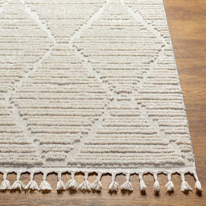 Livabliss Azilal Bohemian Global Runner Rug High Pile Polyester Fringe Hallway Accent AZI2318-2773