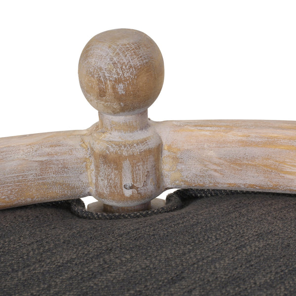 English Elm Pet Bed Nailhead Trim Plush Polyester Upholstered Contemporary Furniture Grade 72914.00CHAR
