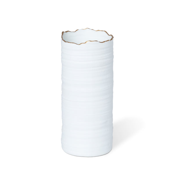 Gilded Organic Edge Vase ECL36014 Park Hill