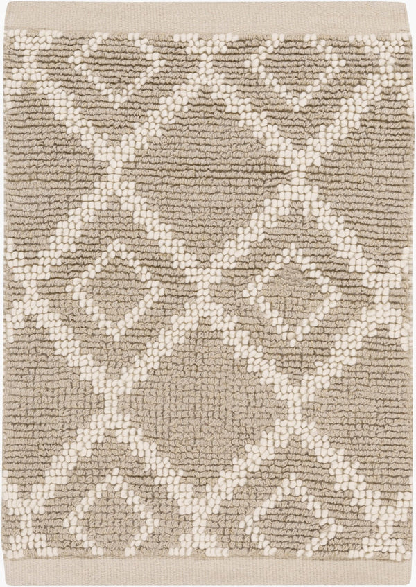 Surya Aztec 2' X 3' Handmade Jute & Wool Rug - Elegant Global Design For Eclectic Home Decor Charm Taupe Jute,Wool Azt3012-3353
