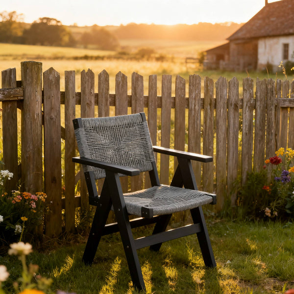 English Elm Lounge Charcoal Grey Outdoor Chair - Stylish, Durable, All-Weather Recliner With Adjustable Footrest W2085P364108
