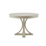 Madison Park Signature Helena Traditional Round Dining Table MPS121-0295 Antique Cream