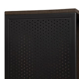OSP Home Furnishings Ace 8 Cube Bookcase/Storage  Ash