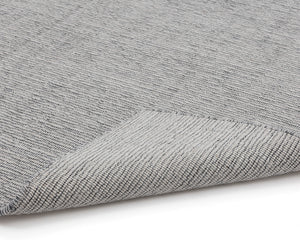 Sunpan Whistler Hand-Loomed Wool-Blend Rug - Artisan Crafted for a Cozy, Unique Touch in Any Room Black / White