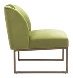 Sante Fe Accent Chair Olive Green 109527 Zuo Modern