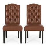 Christopher Knight Home® - Noble House - Harriet Contemporary Tufted Dining Chairs (Set of 2)