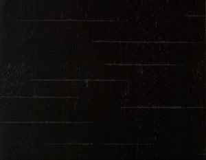 English Elm Transitional Counter Height Stools Set of 2 — 24" Rustic Accent Solid Rubberwood Seats for Islands Black 45.25 L x 20 W x 9.25 H B011P284436