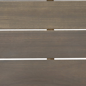 English Elm Christopher Knight Home® - TEMECULA Side Table Crafted from Durable Acacia Wood with Classic Slat Top, Stylish Outdoor Accent Piece Grey 66469.00GRY